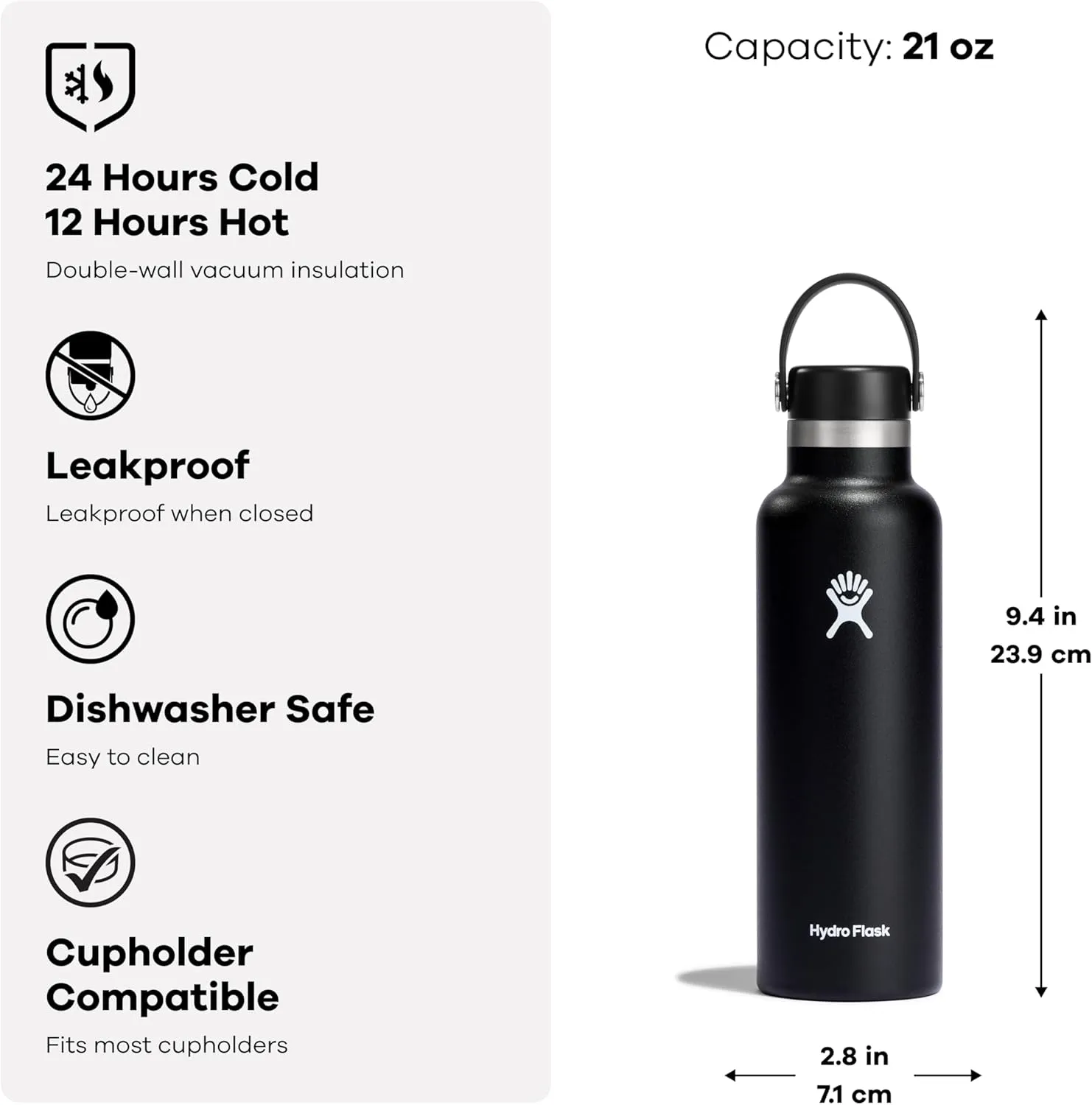 Hydro Flask 21 Oz Standard Flex Cap Agave