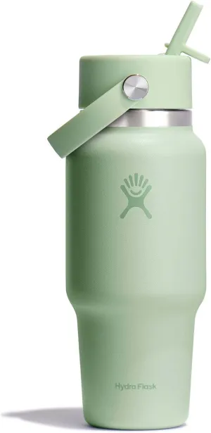 Hydro Flask 24 OZ Wide Flex Straw Travel Bottle Aloe