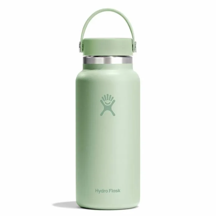 Hydro Flask 32oz - Wide Mouth w Coloured Cap