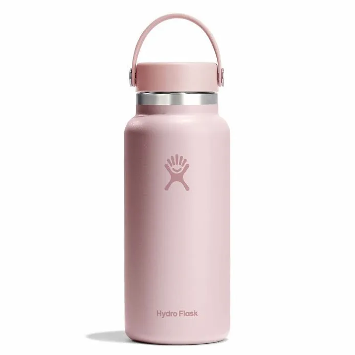 Hydro Flask 32oz - Wide Mouth w Coloured Cap
