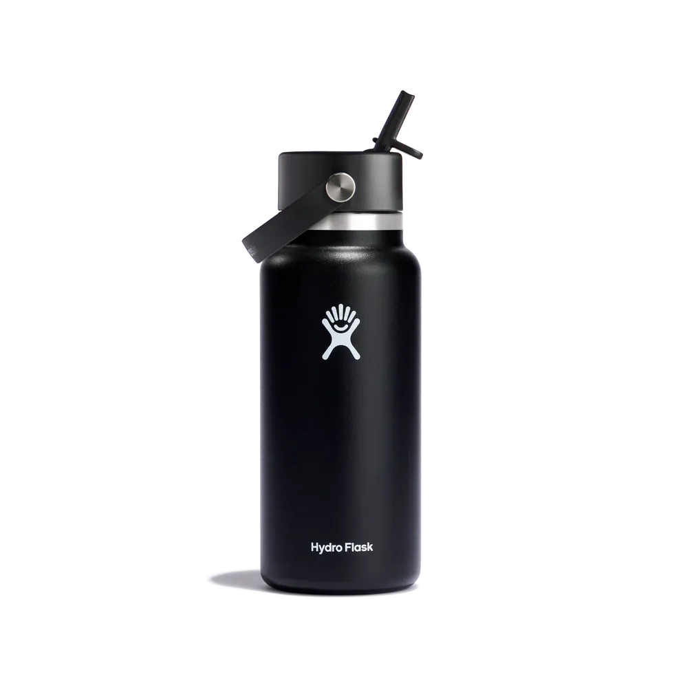 HYDRO FLASK 32oz Wide Mouth with Flex Straw Cap 946ml