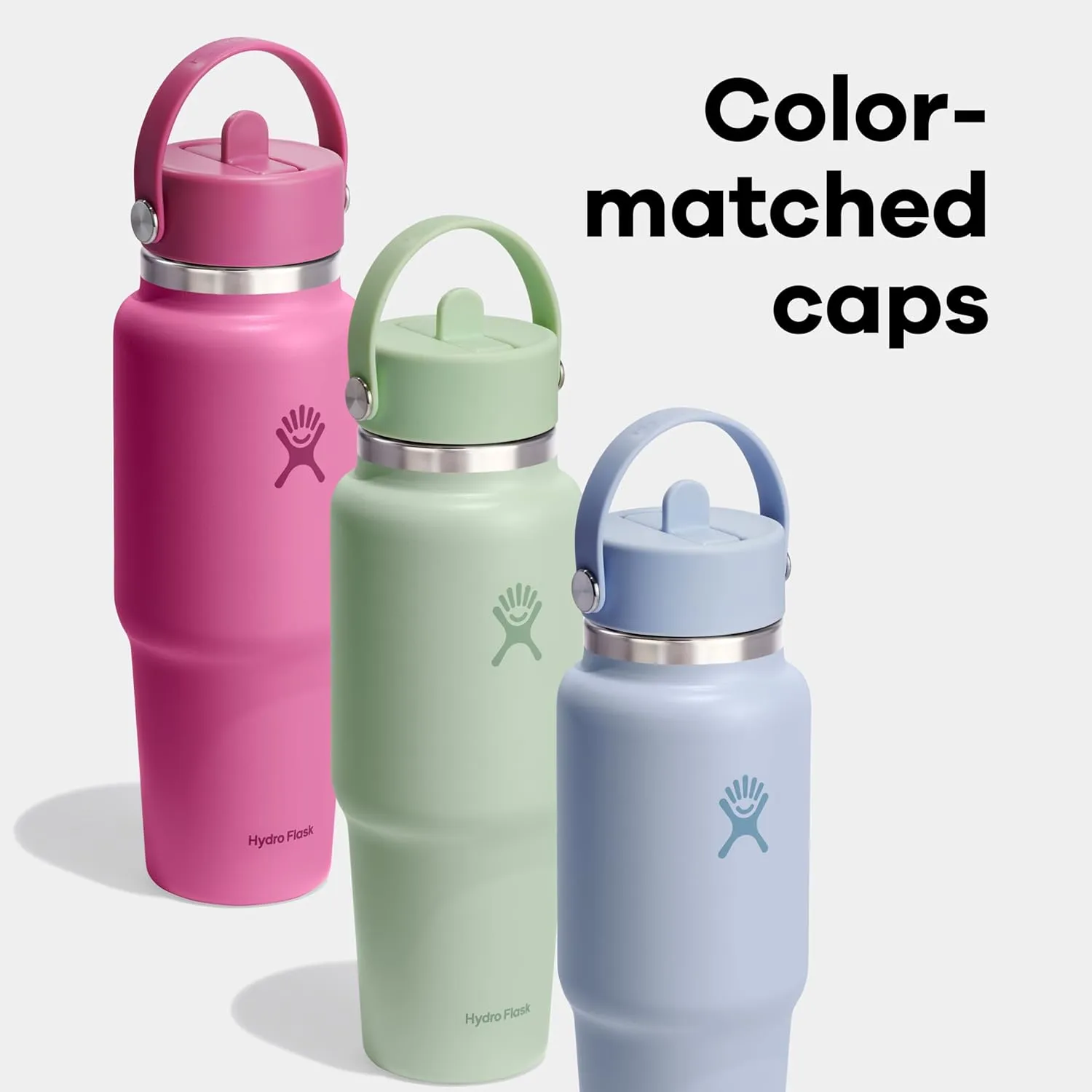 Hydro Flask 40 OZ Wide Flex Straw Travel Bottle Birch