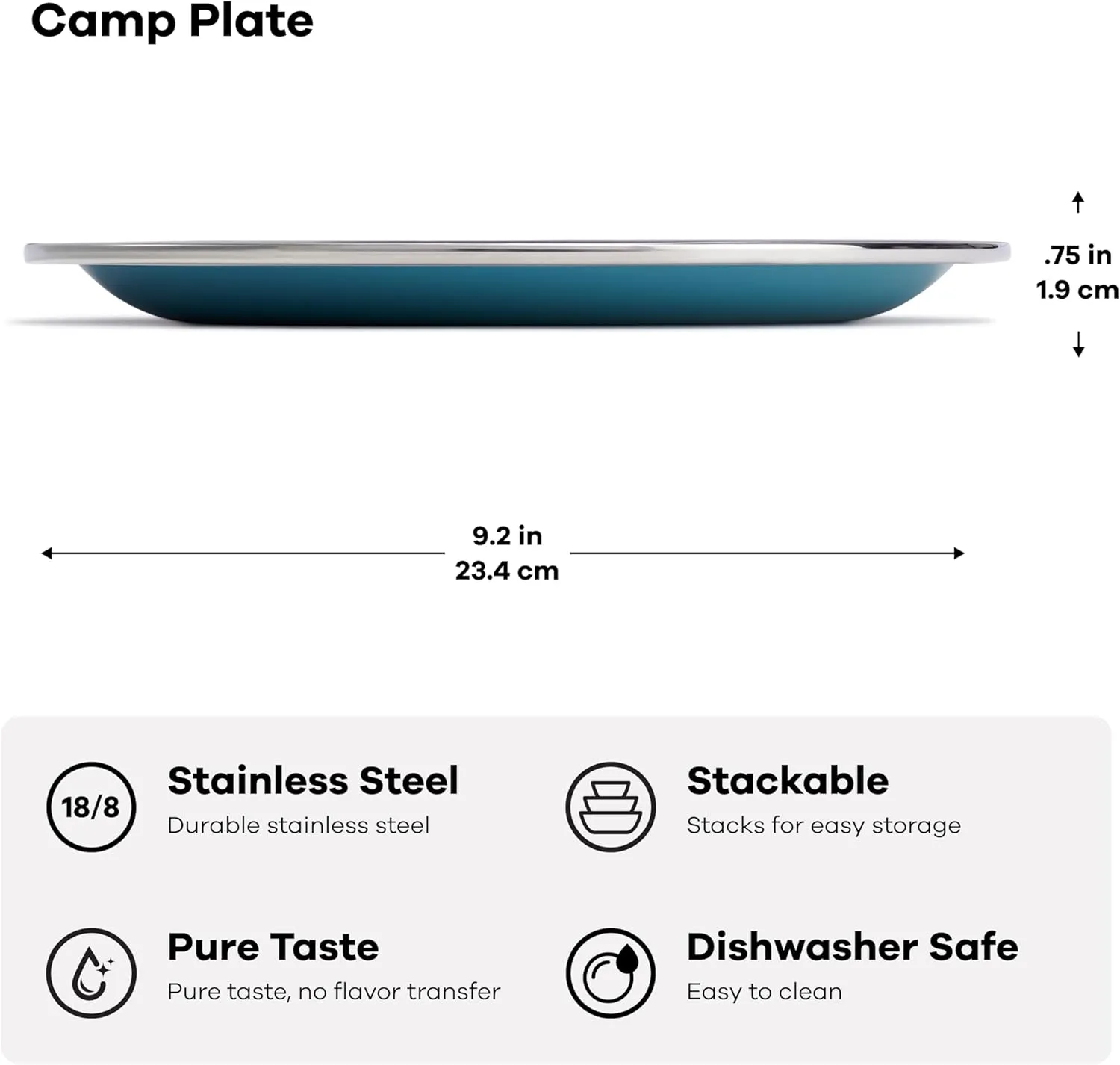 Hydro Flask Camp Plate Agave