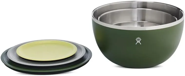 Hydro Flask Outdoor Kitchen Bowl - Stainless Steel Dinnerware Reusable Camping Gear Mess Kit - Dishwasher Safe, BPA-Free, Non-Toxic