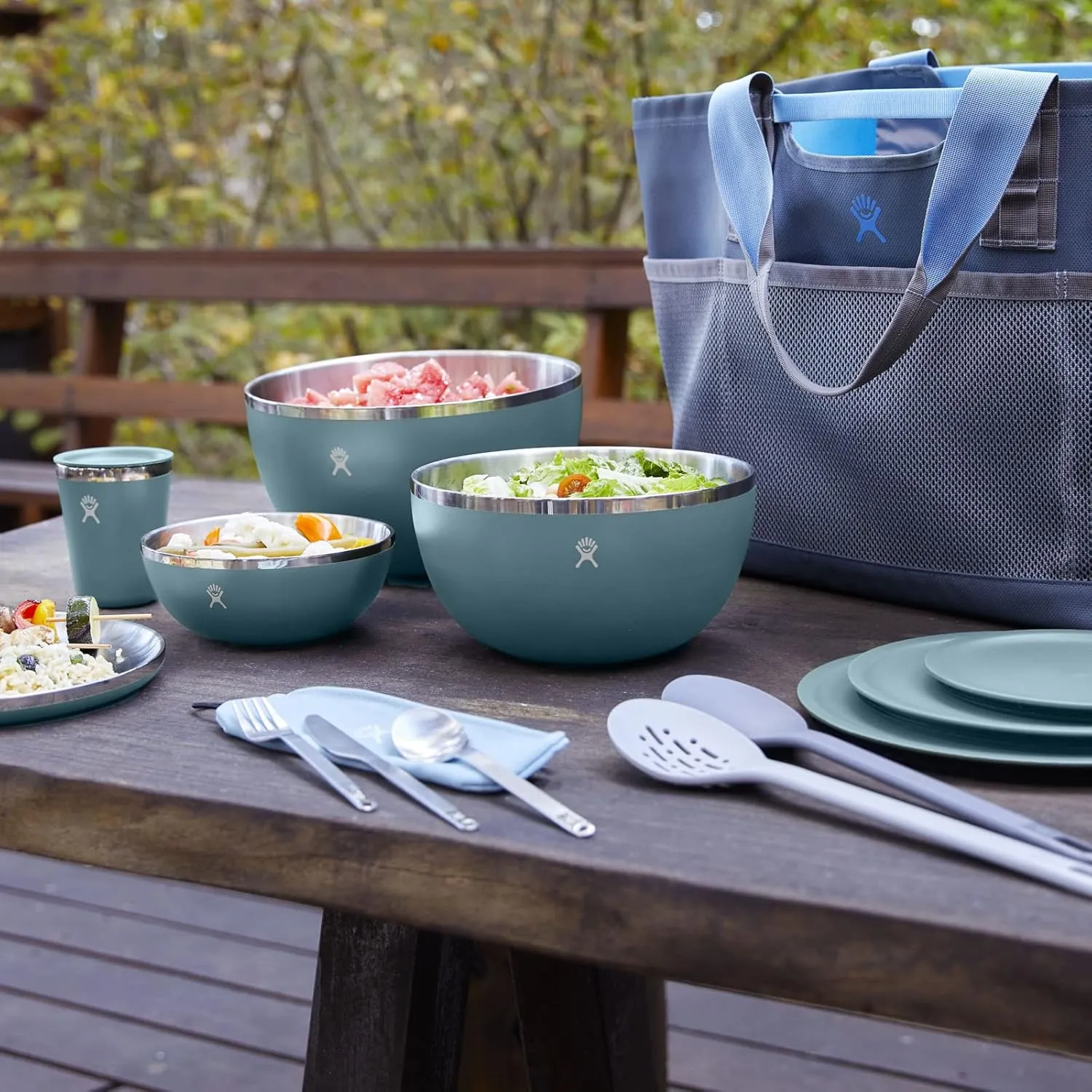 Hydro Flask Outdoor Kitchen Bowl - Stainless Steel Dinnerware Reusable Camping Gear Mess Kit - Dishwasher Safe, BPA-Free, Non-Toxic