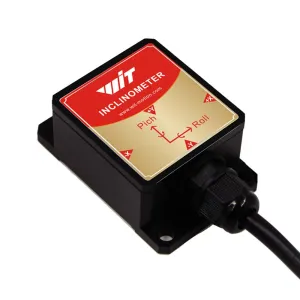 [Industrial-Grade Accelerometer Inclinometer] HWT905-RS232 MPU9250 9-axis Gyroscope Angle(XY 0.05° Accuracy) Digital Compass with Kalman Filtering, Temp&Magnetometer Compensation, IP68 Waterproof