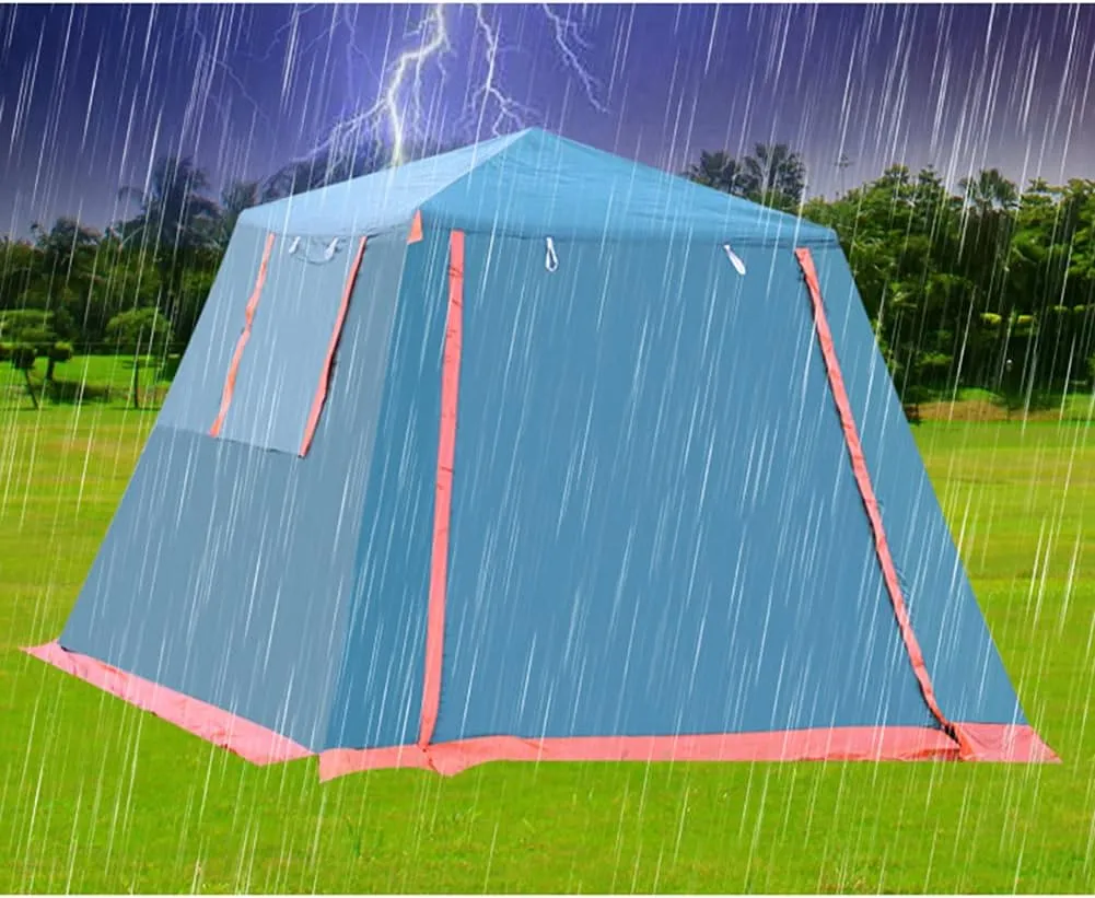 Instant Automatic Pop Up Camping Tent Easy Set Up Family Tent Perfect for Beach, Outdoor, Traveling,Hiking,Camping, Hunting, Fishing (Green 210X210X175CM) (Green 240X240X190CM)