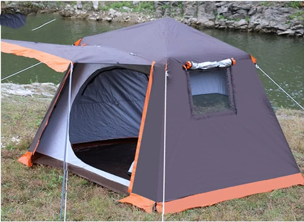 Instant Automatic Pop Up Camping Tent Easy Set Up Family Tent Perfect for Beach, Outdoor, Traveling,Hiking,Camping, Hunting, Fishing