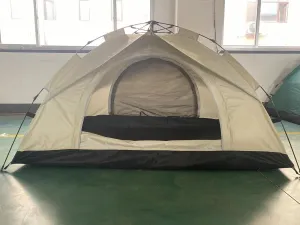 Instant Easy Pop Up Tents, 3-4 Person Camping Tent, Easy Setup Tents, Waterproof Lightweight Tent for Camping & Hiking, Beige, Medium, SY-LHJ2-41967396
