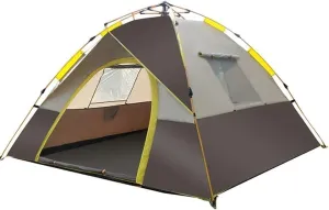 Instant Pop Up Camping Tent for 2-3 Person Family, Waterproof UV-Resistant Sun Shelter, Quick Setup Tent for Outdoor Hiking, Beach, Camping & Outdoor Activities