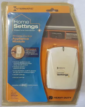Intermatic HA02C Home Settings Wireless Heavy-Duty Plug-In Appliance Module