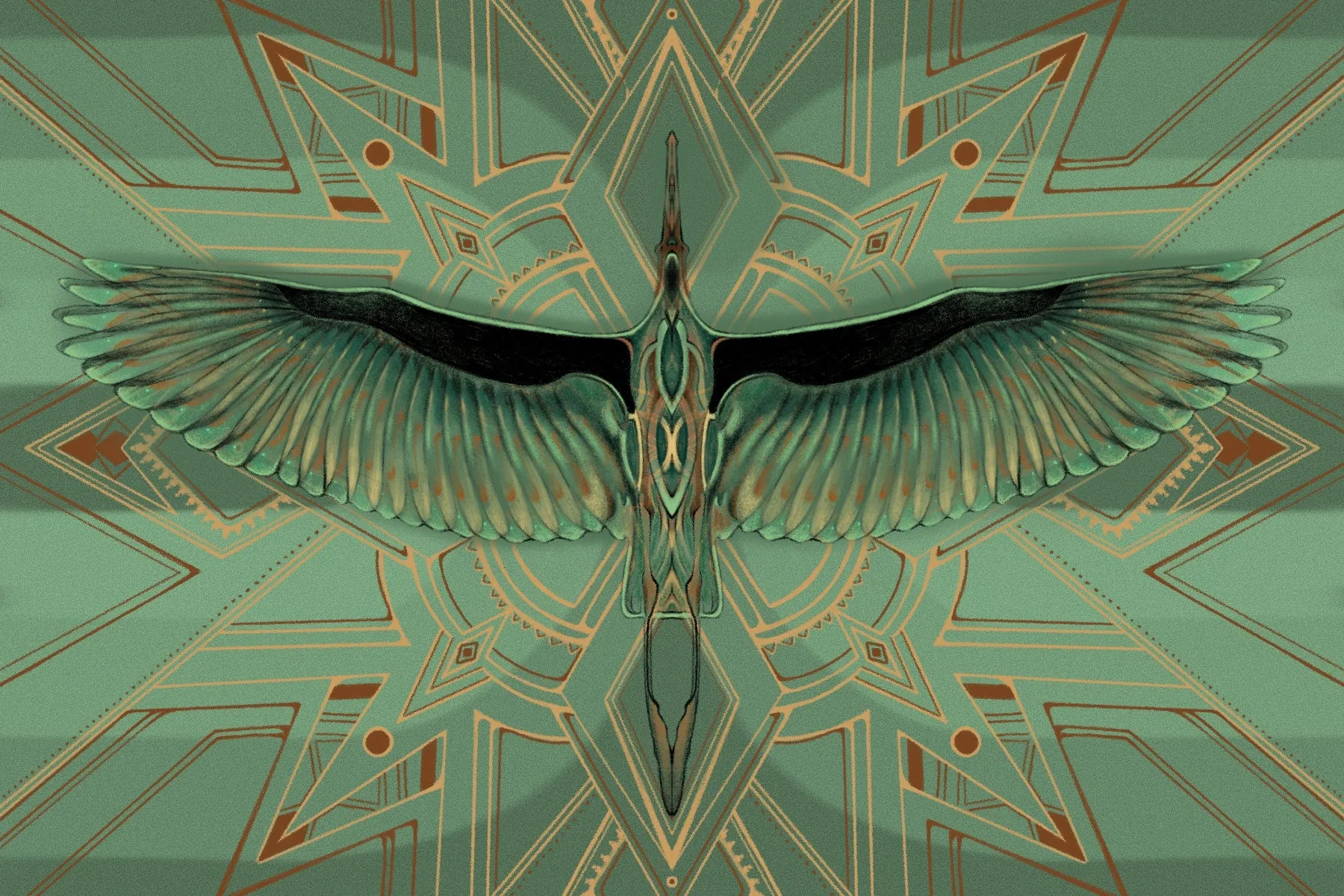 Internal Compass Digital Art Print
