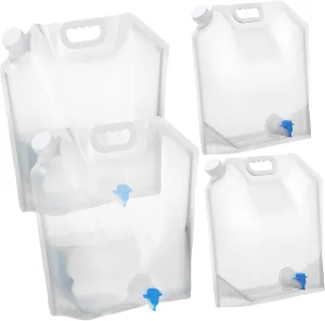 KESYOO Collapsible Water Containers with Jugs Bottles Spout and Handle Ideal for