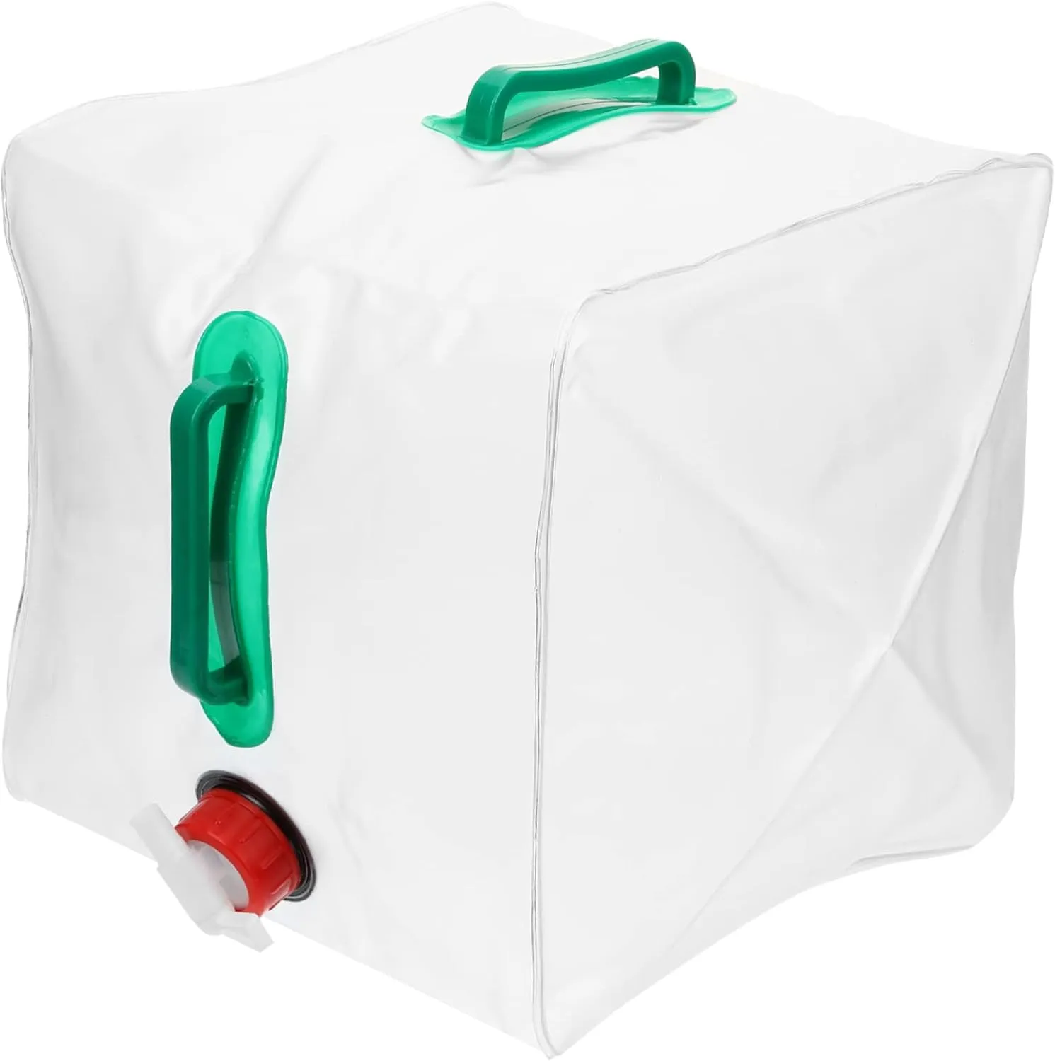 KESYOO Portable Bucket Camping Folding Pouch Hiking Holder Outdoor Water Tank Collapsible Foldable Water Bag Storage Buckets Square Container Leak-proof Water Bag Water Bags