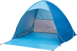 KICHOUSE Portable Instant Pop up Beach Tent Automatic Folding Uv Protection Canopy