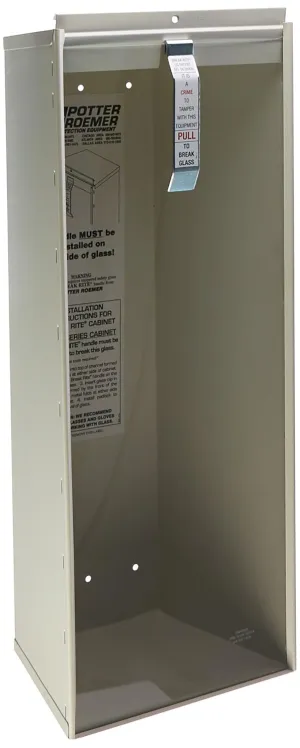 Kidde 408-468042 10-Pound Surface Mount Fire Extinguisher Cabinet
