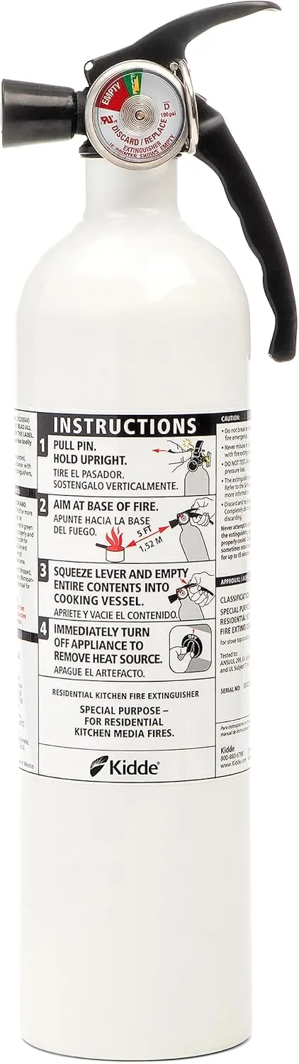 Kidde Fire Extinguisher for Kitchen, Residential, Single-Use, 711A