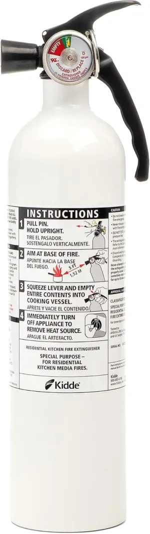 Kidde Fire Extinguisher for Kitchen, Residential, Single-Use, 711A