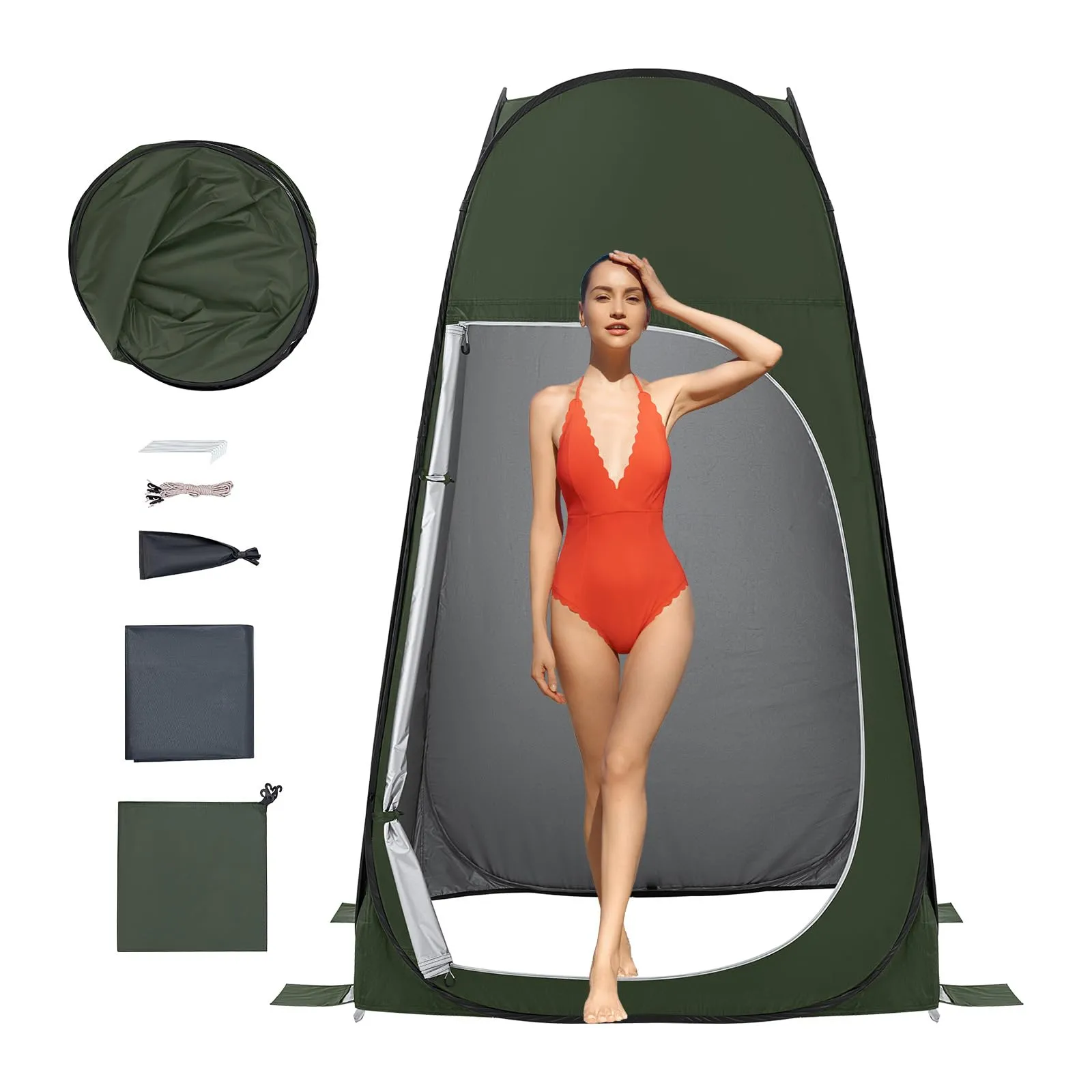 KingCamp GENOVA 1-Room Privacy Shelter Pop Up Privacy Tent