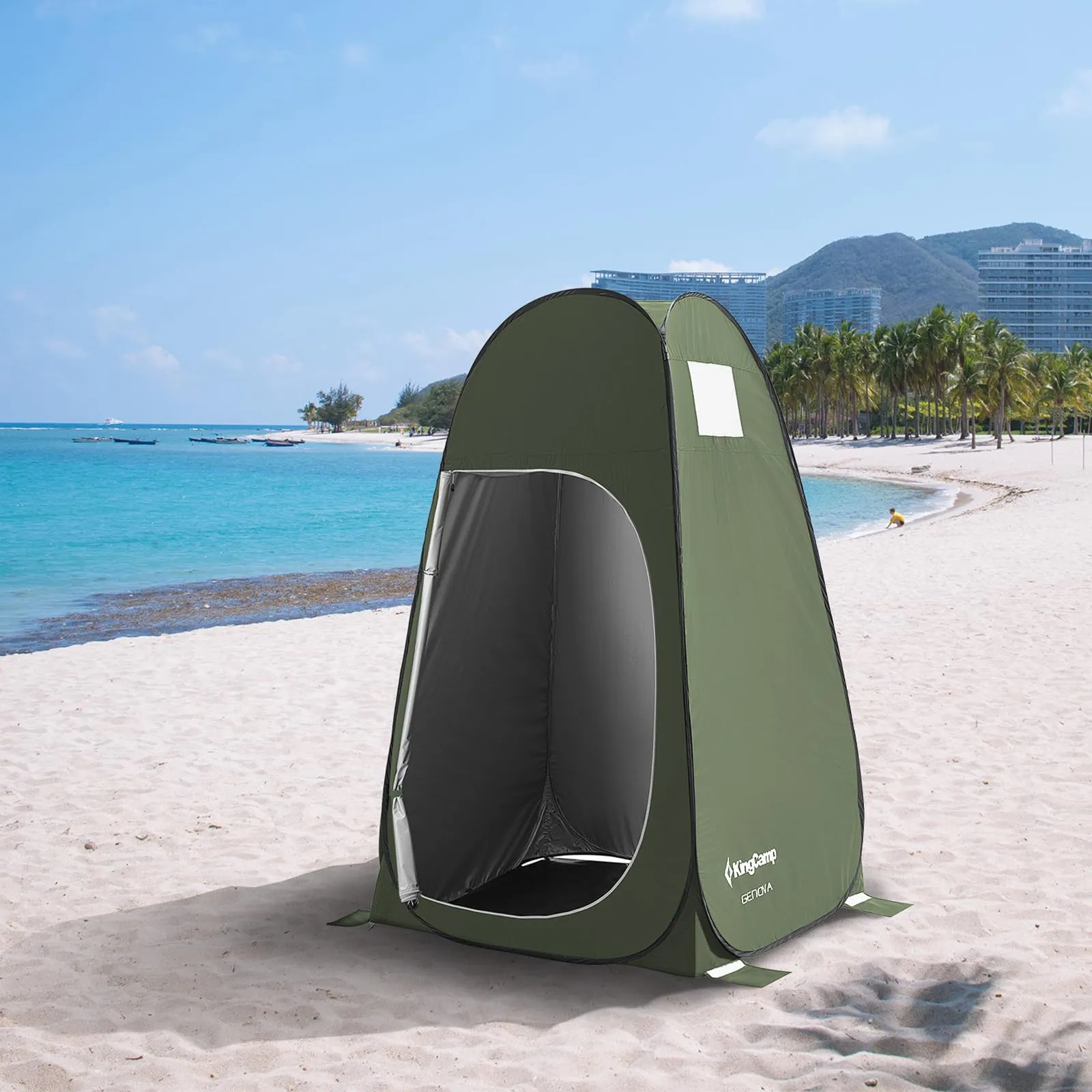 KingCamp GENOVA 1-Room Privacy Shelter Pop Up Privacy Tent
