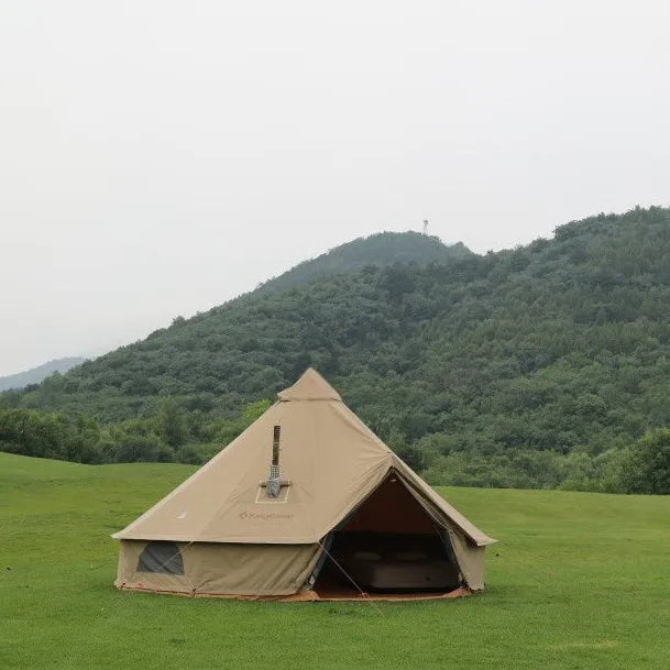 KingCamp KHAN 4-6 Person Camping Hot Tent