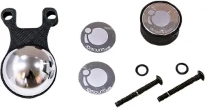 Klock Werks KWD-01-0605-B iOmounts Handlebar Perch Mount Kit - Black
