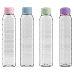 Kolorr PET Plastic Water Drinking Bottle 1L Assorted Colours 11843 (Parcel Rate)