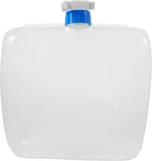 Large Capacity Collapsible Water Tank Portable Camping Water Jug for Outdoor Activities Integrated Handle and Strainer