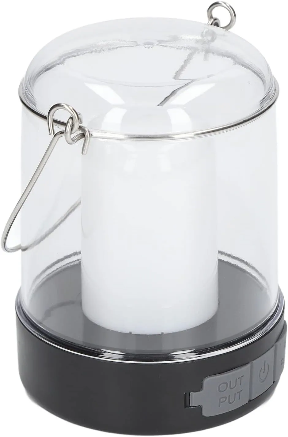 LED Camping Lantern, 3 Modes, 360° Luminous, Rechargeable, Waterproof, Portable Camping Lights with Hooks for Outdoor Garden