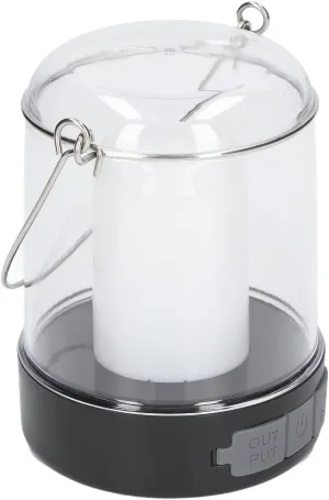 LED Camping Lantern, 3 Modes, 360° Luminous, Rechargeable, Waterproof, Portable Camping Lights with Hooks for Outdoor Garden