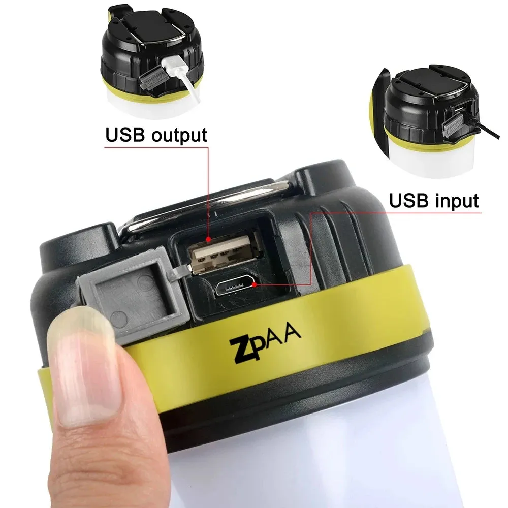 LED Camping Light USB Rechargeable