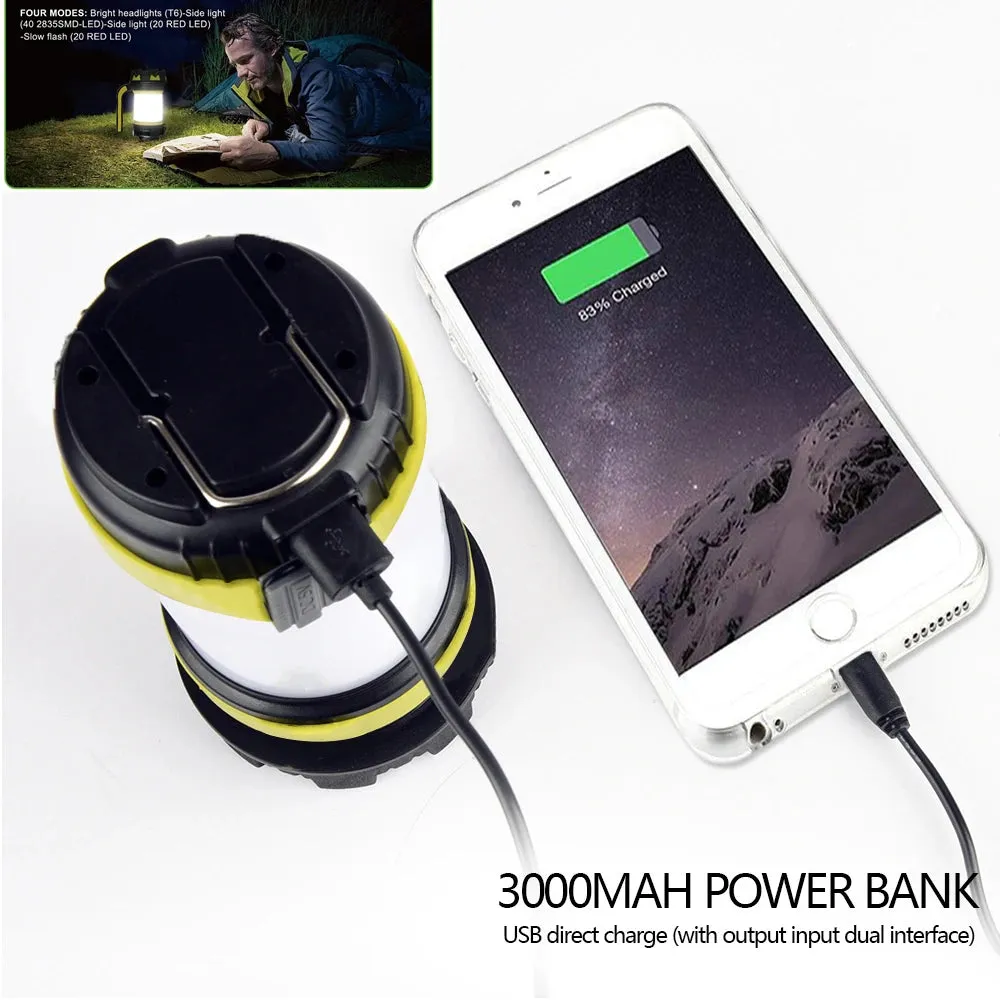 LED Camping Light USB Rechargeable
