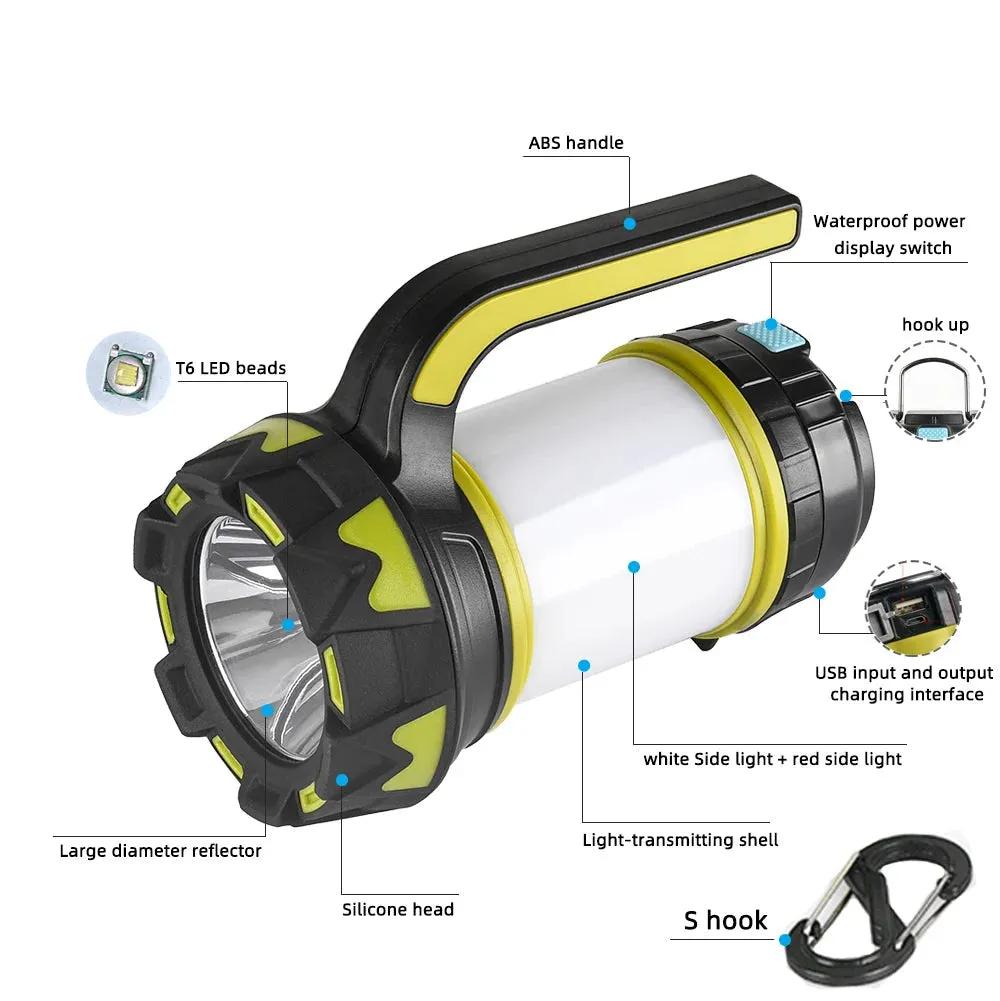 LED Camping Light USB Rechargeable