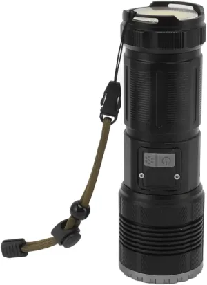 LED Flashlights, 2000lm-3500lm Multifunction Aluminium Alloy Mini LED Torch 5 Speeds Bidirectional Interface High Brightness for Emergency Use