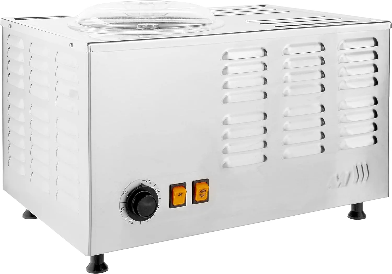 Lello Musso Pola 5030 Dessert Maker Silver, 2 Quart