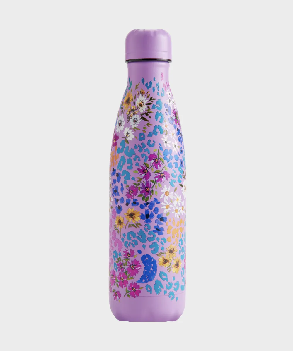 Leopard Blossom Water Bottle