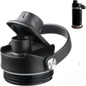 Lid for Yeti Rambler 12 18 26 36 64 oz, Cap with Flexible Handle, Replacement Chug Lids for Yeti 18oz 26oz 36oz 64oz Rambler Water Bottle Top Accessories