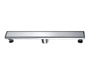 Linear Shower Drain - 12-Inch / Stainless Steel / Neodrain With Tile Insert Grate