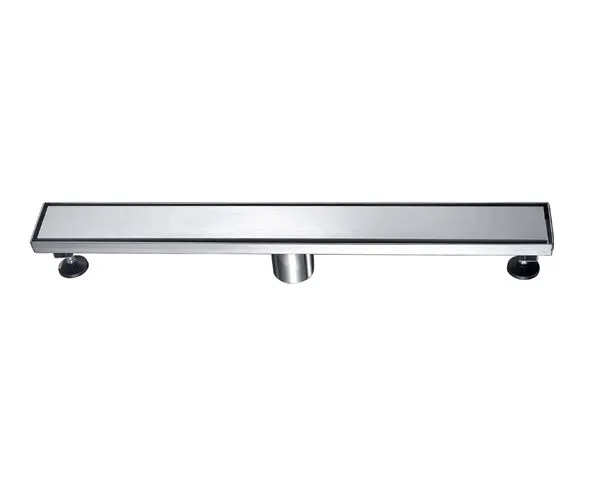 Linear Shower Drain - 12-Inch / Stainless Steel / Neodrain With Tile Insert Grate