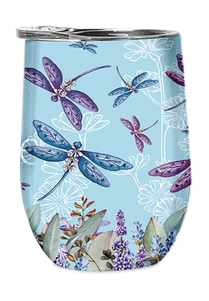 Lisa Pollock Double-walled Stainless Steel Bevvy Travel Mug
