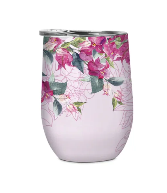 Lisa Pollock Double-walled Stainless Steel Bevvy Travel Mug
