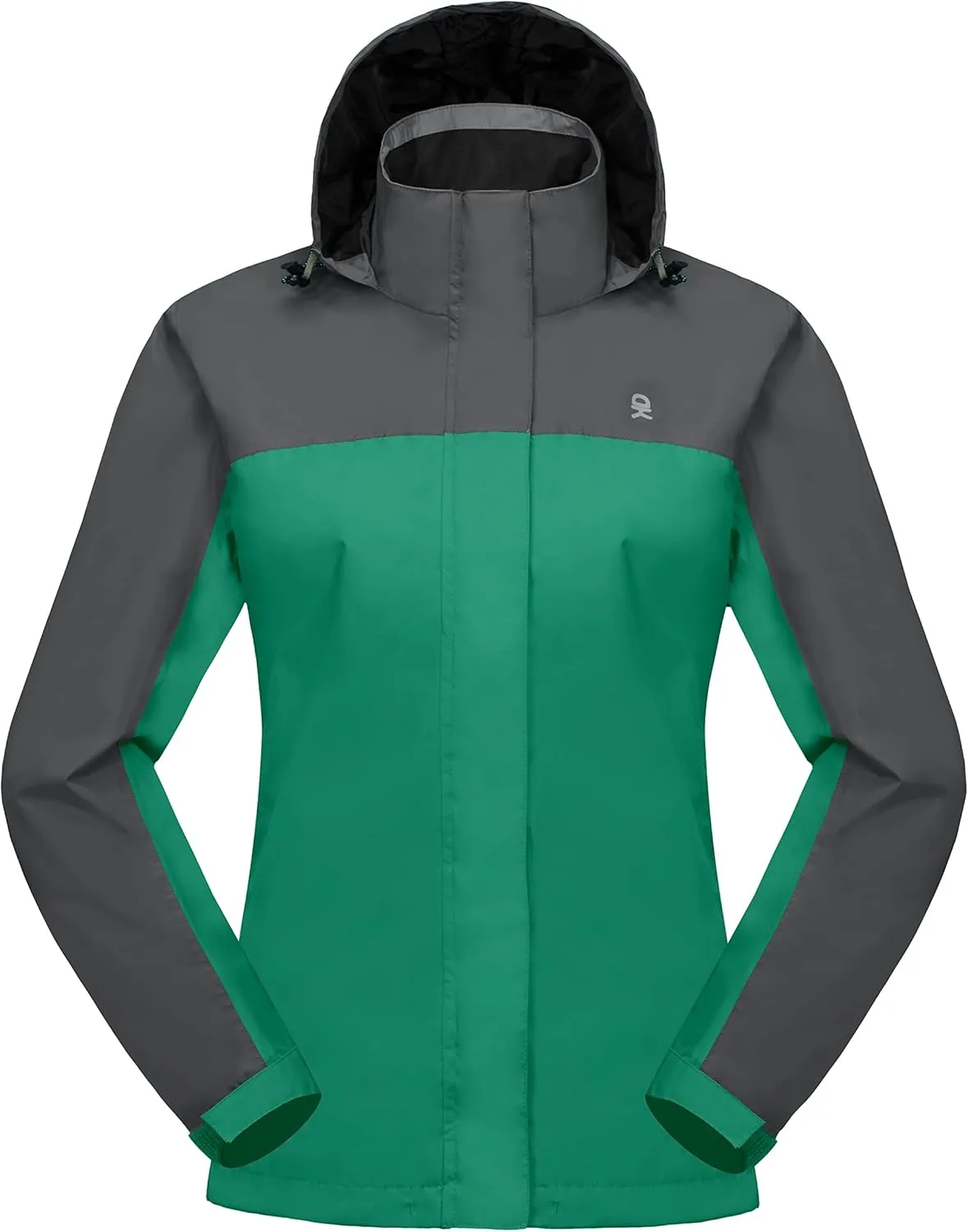 Little Donkey Andy Women’s Waterproof Rain Jacket Lightweight Outdoor Windbreaker Rain Coat Shell for Hiking, Travel