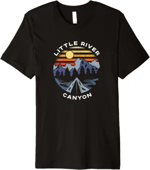 Little River Canyon Alabama Mountains Vacation Souvenir Premium T-Shirt