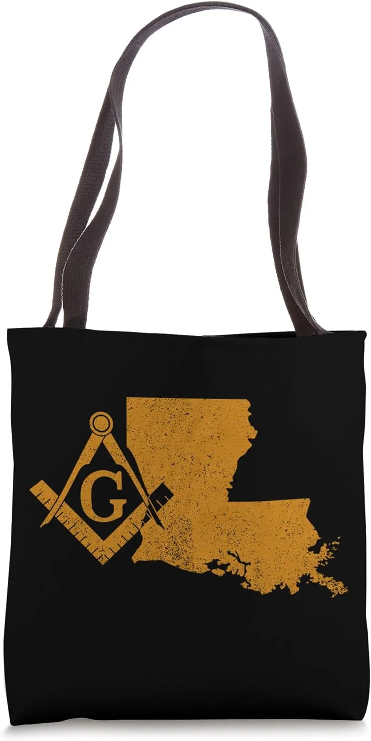 Louisiana Masons Grand Lodge F&AM La-mason Father's Day Tote Bag