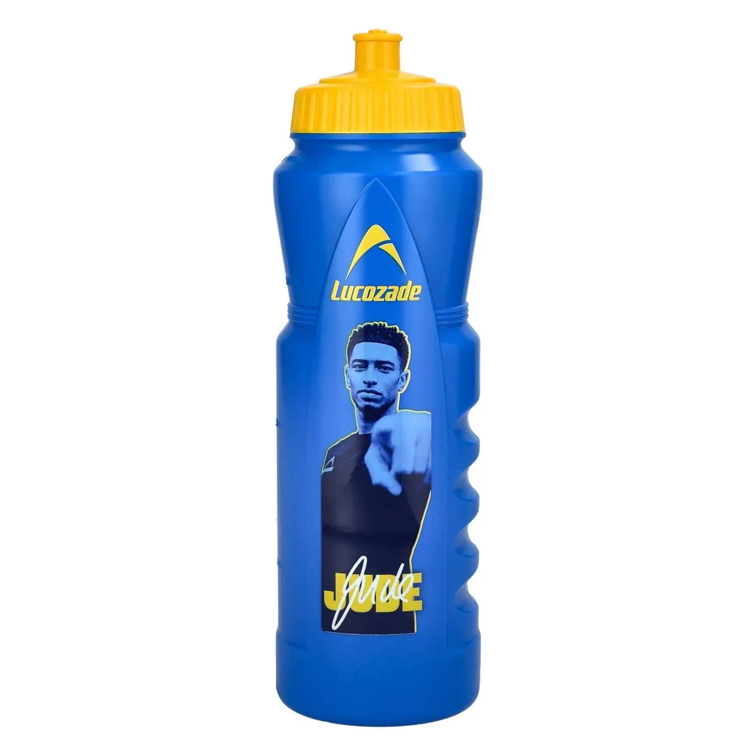 Lucozade Sport x Jude Bellingham LeakProof Sports Water Bottle Blue/Yellow, 2x1L