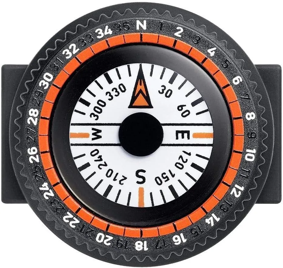 Luminox Men's Black Polycarbonate Compass with Loop
