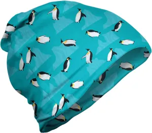 Lunarable Unisex Beanie, Penguins and Icebergs, Hiking Outdoors