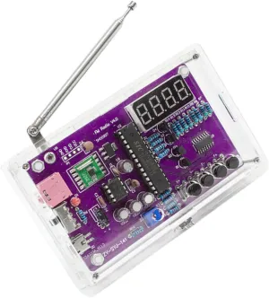 MAGICLULU 1 Set Radio Assembly Kit Electronics Kit Electronic Kits for Adults Electronic Soldering Kit Soldering Practice Build a Radio Your Own Acrylic Sheet