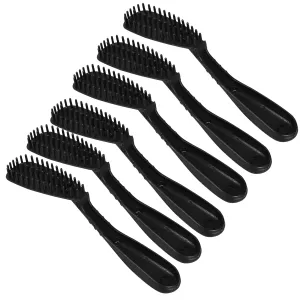 MAGICLULU 12pcs Hair Dye Comb Hair Color Brush Hair Tint Tool Detangling Tint Comb Hair Dye Color Combs Professional Hairdressing Brushes for Women Hair Styling Salon