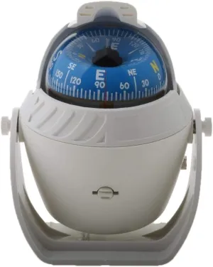 Marine Compass LED Lights Illuminated Light Up Electronic Digital Navigation Ball Compass for Boat Caravan Truck, White DaJiKan
